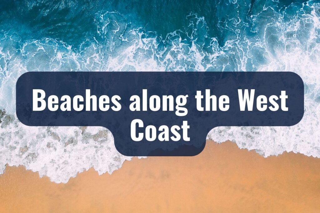 Beaches along the West Coast