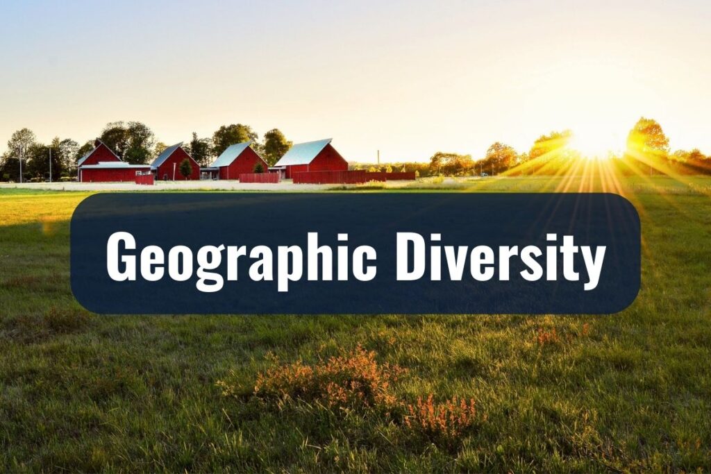 Geographic Diversity